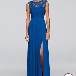 Royal Blue Bridesmaid Dress Size 18